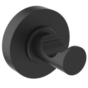 Черна единична закачалка за баня IOM IDEAL STANDRD A9115XG