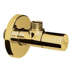 Луксозен златен спирателен кран TOP GOLD 1/2″/3/8″