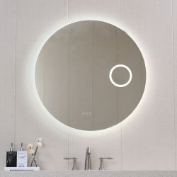 Огледало за баня с LED осветление и нагревател 90х90 см ICL 1813