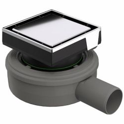 Подов сифон за баня 10х10 см за монтаж на плочка MICRO DRAIN