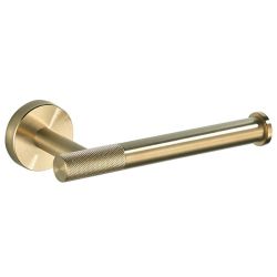 Златна матирана поставка за тоалетна хартия без капак REA MODERN BRUSH GOLD 6611