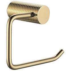 Златна матирана поставка за тоалетна хартия без капак REA PRISM BRUSH GOLD 9711