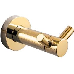 Златна двойна закачалка за баня BALNEO QUBE GOLD