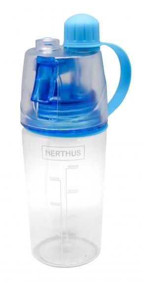 Nerthus Бутилка за вода със спрей - 400 мл