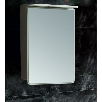 Шкаф за баня от PVC огледален горен с LED осветление 50 см ICMC 1050-65