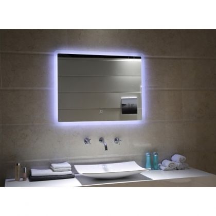 Огледало за баня с LED осветление 90х70 см ICL 1802