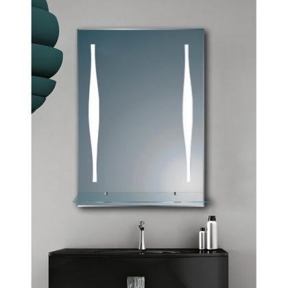 Огледало за баня с LED осветление 50х70 см ICL 1595