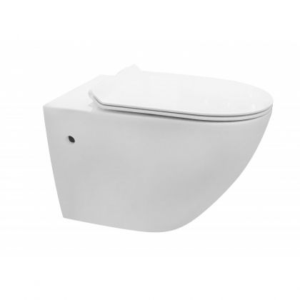 Стенна тоалетна чиния без ринг с вградено биде ICC 3755W BIDET