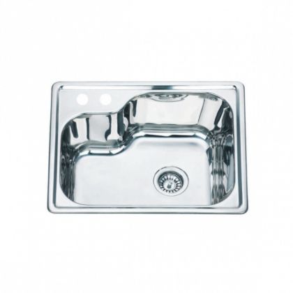 Кухненска мивка от алпака за вграждане 56х45х20,5 см ICK D5645P