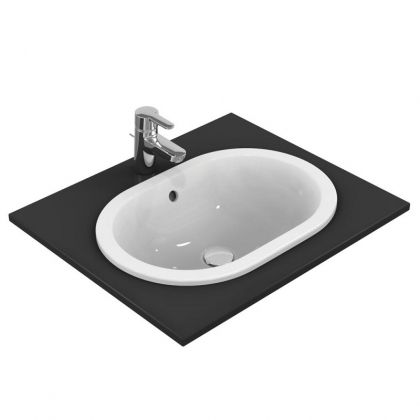 Мивка за баня за вграждане CONNECT 55 см без отвор IDEAL STANDARD E504701