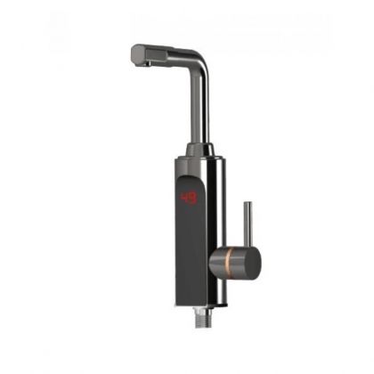 Черен електрически проточен водонагревател за мивка CASCADA DO-7-1 3000 W стоящ
