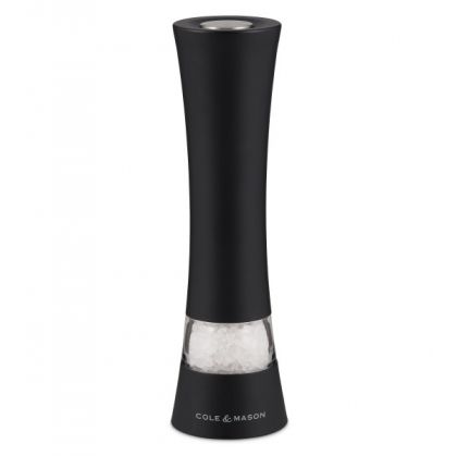 COLE&MASON Електрическа мелничка за сол и пипер “BURFORD“ - 18 см - черна