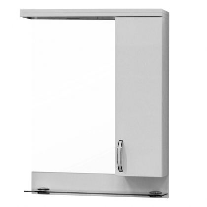 Горен шкаф за баня от PVC СОФИЯ 60 см с осветление