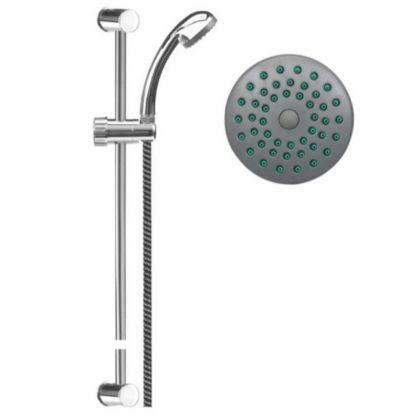 Тръбно окачване за душ за баня комплект с ръчен душ и шлаух FALA-1
