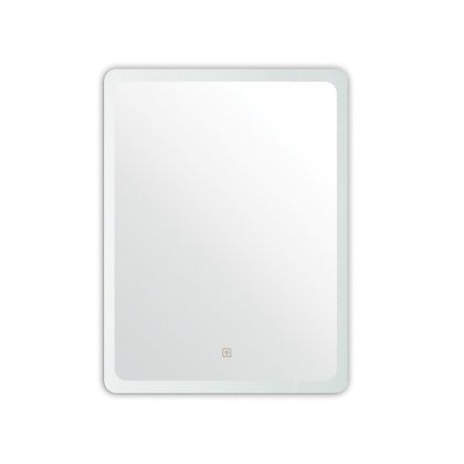 Огледало за баня с LED осветление 60х80 см с функция против замъгляване FORMA VITA