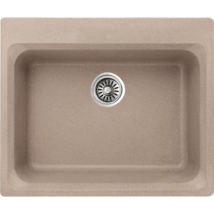 Гранитна кухненска мивка 62х52х19 см бежова ICSG 8106 SAND