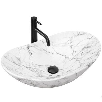 Мивка за плот ROYAL STATUARIO MARBLE 60х36 см