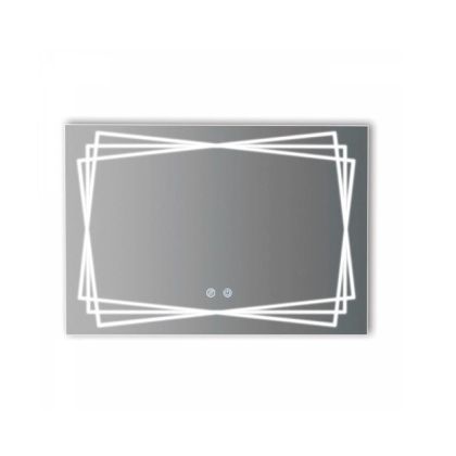 Огледало за баня с LED осветление 80х60 см с функция против изпотяване MG-B 01H