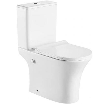 Моноблок RIMLESS с вградено биде с вертикално оттичане ICC 7937S BIDET