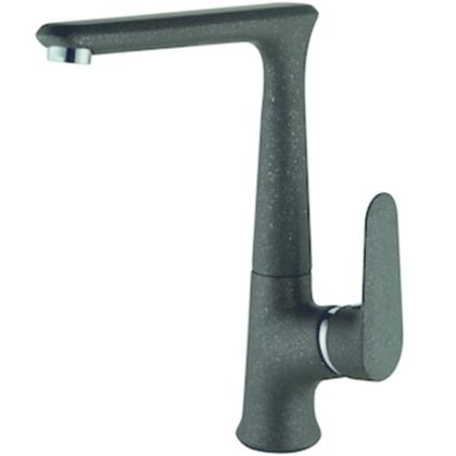 Сив висок смесител за кухня МЕЛИНА висок ICF 233014 GRAY