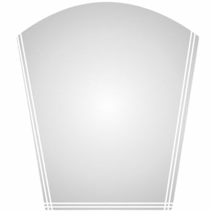 Огледало за баня НАРЦИС 50х53 см ICM R42/50