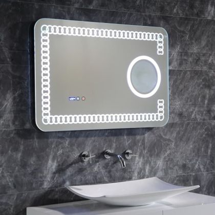 Огледало за баня с LED осветление ICL 1790 90х60 см
