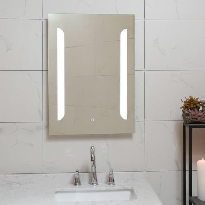 Огледало за баня с LED осветление 50х70 см ICL 1591