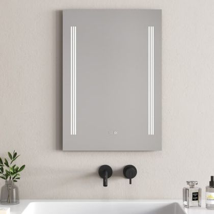 Огледало за баня с LED осветление ТРЕЙСИ 50х70 см ICL 1979