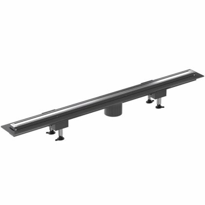Линеен подов сифон за баня 50 см DOUBLE FACE Stainless с възможност за монтаж на плочка