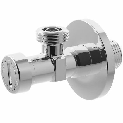 Спирателен кран с филтър 1/2″/3/8″ хром