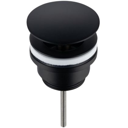Луксозен черен клик сифон за мивка за баня BALNEO D BLACK