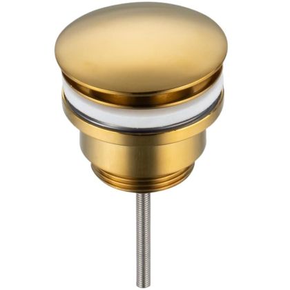 Луксозен златен клик сифон за мивка за баня BALNEO D GOLD
