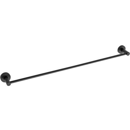 Черен хавлийник за баня REA BLACK 60 см 322215
