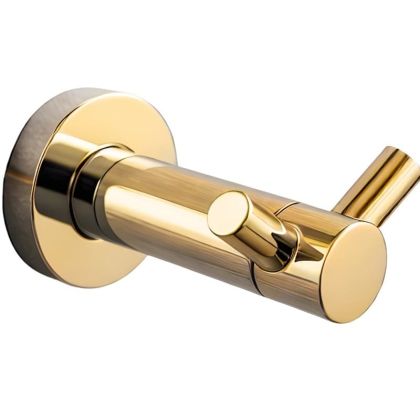 Златна двойна закачалка за баня BALNEO QUBE GOLD