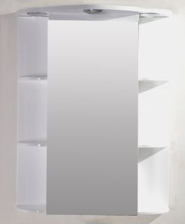 Шкаф за баня огледален горен с осветление 65 см ICMC 2000-65