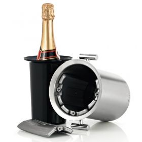 BLOMUS Охладител за бутилки шампанско / с 4 бр.пълнители / LOUNGE