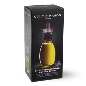 COLE & MASON Диспенсър за олио или оцет с регулируем дозатор - 350 мл