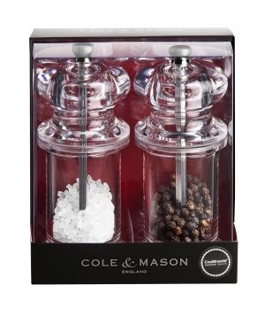 COLE & MASON Комплект мелнички за сол и пипер “505“ - 14 см