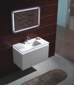 Шкаф за баня от PVC 90 см ICP 9046 LED