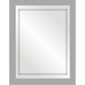 Огледало за баня КРИСТАЛ 60х80 см ICM 1026/80