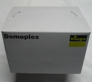 Сифон DOMOPLEX ø90 мм за душ корито с отвор ø65 мм 208615 - опаковка