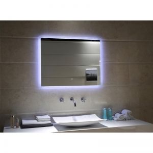 Огледало за баня с LED осветление 140х100 см ICL 1801