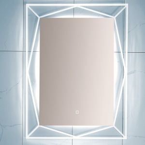Огледало за баня с LED осветление КАРЛА 60х80 см ICL 1503