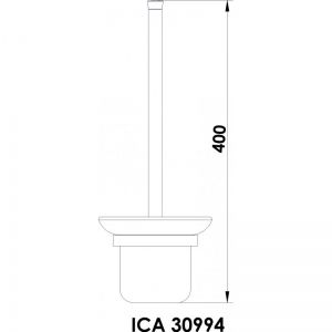 Стенна четка за тоалетна АРИЕЛ  ICA 30994