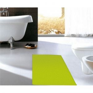 Противоплъзгащо килимче за баня 50х70 см зелено ICSC 154