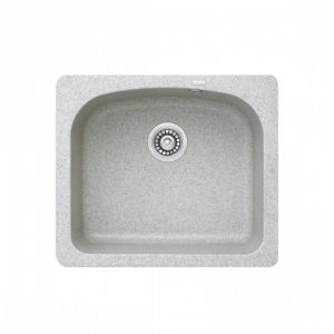 Гранитна кухненска мивка 60х52х22 см сива ICSG 8302 GRAY