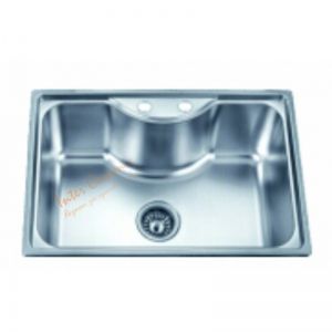 Кухненска мивка от алпака за вграждане 65х45х20 см ICK 6545