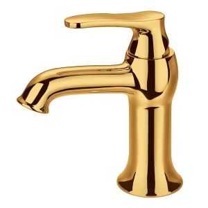 Смесител за мивка за баня BELLA GOLD злато BERGSEE BS9808-76G