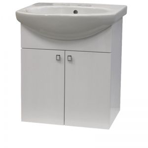 Шкаф за баня от PVC ПМ 55 см окачен