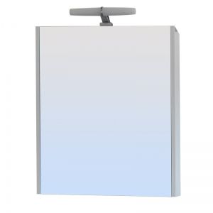 Шкаф за баня от PVC огледален горен КЛАСИКА 50 см с осветление